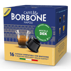 Caffè Borbone DGBDEKPALAZZO16 capsula e cialda da caffè Capsule caffè 16 pz
