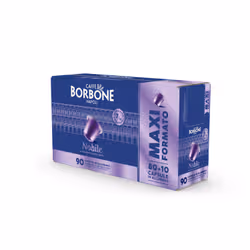 Caffè Borbone Capsule compatibili Alluminio sistema Nespresso - Miscela Nobile - 80+10 capsule - Vista aggiuntiva 2