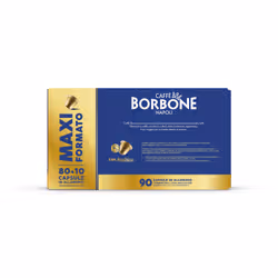 Caffè Borbone Capsule compatibili Alluminio sistema Nespresso - Miscela 100% Arabica - 80+10 capsule - Vista aggiuntiva 3