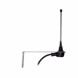 Antenna 8687MHz per aumentare la portata delle riceventi FAAC Mod: RP / XF / XR2 / XR4. Prodotto fornito con staffa di fissag ...