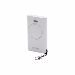 Trasmittente radiocomando per cancelli 2 canali (bicanale) 433MHz Bianco Rolling Code FAAC SLH LR Mod.787007 Tipo di codifica ...