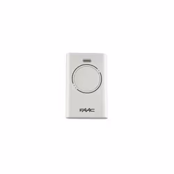 Trasmittente radiocomando per cancelli 2 canali (bicanale) 868MHz Bianco Rolling Code FAAC SLH LR Mod.787009 Tipo di codifica ...