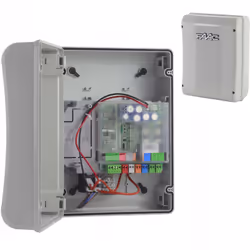 La scheda elettronica E024S, grazie alle nuove tecnologie 2easy e OMNIdec è compatibile solamente con la ricevente XF 433/XF ...