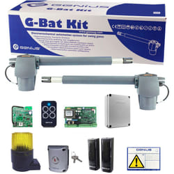 Genius - Kit faac Automazione Cancello Battente g-bat 300 51701271 gflash 230V