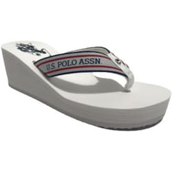 Pantofole U.S Polo Assn. Infradito DS23UP02 Bianco - 40.41