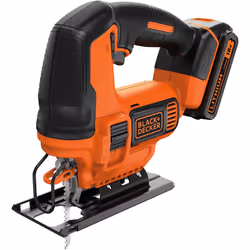 Seghetto alternativo a batteria BDCJS18-QW 18V - 2 Ah Litio BLACK DECKER Seghetto alternativo a batteria BDCJS18-QW 18V - 2 A ...