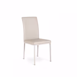 Sedia in similpelle - Flag - MATERIALI: Seduta: Similpelle Schienale: Similpelle Gambe / Struttura: Metallo COLORI: Seduta: c ...