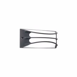 Applique in alluminio pressofuso. Finitura goffrata. Diffusore in resina satinata. Illuminazione con 14 LED SMD 2835. Luce di ...