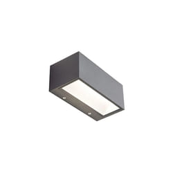 Iperbriko - Applique 12W Led 4000K linea box grafite