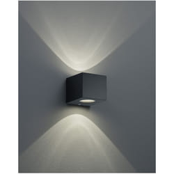 Iperbriko - Applique Biemissione Da Esterno Cordoba Led Dimmerabile IP44 Nero Trio Lighting