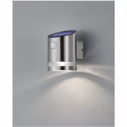L'applique SALTA di Trio Lighting è composta da una struttura cilindrica in acciaio inox finitura antracite con sensore di mo ...