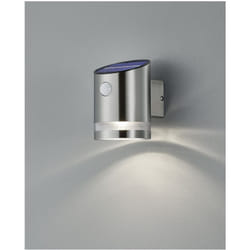 Iperbriko - Applique Da Esterno Salta Led IP44 Nichel Con Sensore Di Movimento Trio Lighting