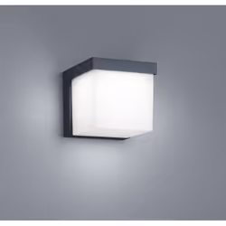 YANGTZE di Trio Lighting è un'applique a Led da parete progettata per uso esterno. Presenta un corpo quadrato in alluminio pr ...