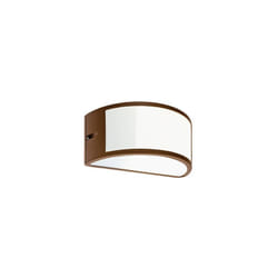 Applique E27 linea umbe aperta corten
