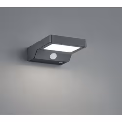 L'applique FOMOSA di Trio Lighting è composta da corpo in plastica finitura antracite con diffusore rettangolare. Dotata di m ...