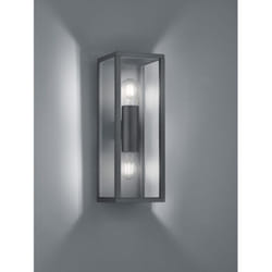 Applique Garonne Antracite Doppia Luce Sopra e Sotto IP44 Trio Lighting