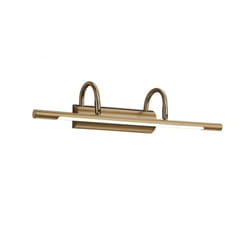 Applique Led Luce Orientabile da Esposizione Cuadro Ottone Trio Lighting
