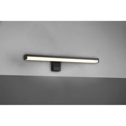 Iperbriko - Applique Lineare Da Specchio Lino Led Nero IP44 Trio Lighting