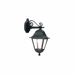 Applique in pressofusione di alluminio. Diffusori in vetro trasparente. Altezza max lampada: 170mm. Alimentazione 230 V ~ 50 ...