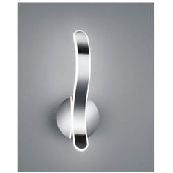 Iperbriko - Applique Parete Design Led Dimmer 4000k Parma Cromo Trio Lighting