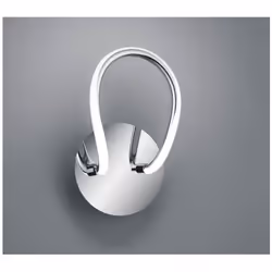 L'applique da parete BOLOGNA di Trio Lighting presenta uno struttura in metallo cromato con diffusore circolare, ondulato su ...