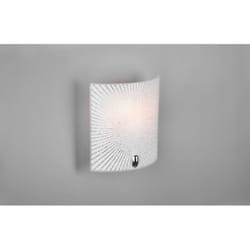 Iperbriko - Applique Parete Moderna Vetro Trasparente Elisa 1xE27 Trio Lighting