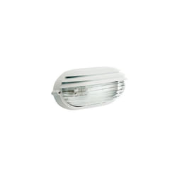 Applique Picc. E27 linea palpebra ovale bianco