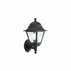 Applique in pressofusione di alluminio. Diffusori in vetro trasparente. Altezza max lampada: 170mm. Alimentazione 230 V ~ 50 ...