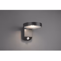 L'applique da parete POSADAS di Trio Lighting è composta da corpo in plastica di colore antracite con diffusore rotondo. Dota ...