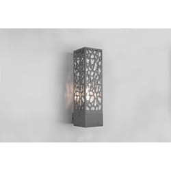 Iperbriko - Applique Rettangolare Da Esterno Cooper Antracite IP44 Trio Lighting