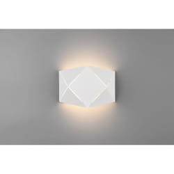 Applique Rettangolare Led Zandor Bianco L18 cm Trio Lighting