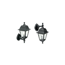 Iperbriko - Applique Up & Down E27 In Resina linea devil nero