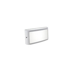 Iperbriko - Applique in alluminio pressofuso con diffusore opalino - 10W, 950 lumen, luce calda bianco