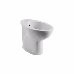 In ceramica bianco (DianFlex) Bidet per la terza età. Caratteristiche Materiale: Ceramica bianco L.385 mm P.580 mm h.490 mm