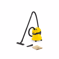 Bidone Aspiratutto Karcher Mod.WD2 SPECIFICHE: Mod. WD2 Potenza 1000 W Fusto in ABS da 12 l Per solidi e liquidi