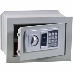 Cassaforte Elettronica Cm. 36 x 20 x 24 mm. 6 SPECIFICHE: Sportello in acciaio spessore 6 mm, catenacci antitaglio in acciaio ...