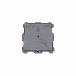 Chiusino in ghisa sferoidale EN-GJS-500-7 a norme EN 1563 con resistenza a rottura superiore a 250 kN (25 t), conforme alla c ...
