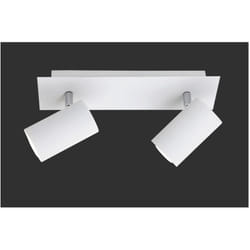 Iperbriko - Faretto Da Soffitto 2 Spot Orientabili Marley Bianco Trio Lighting