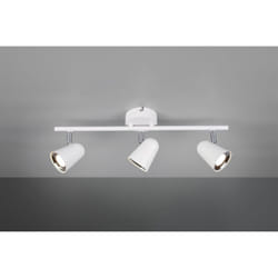 Iperbriko - Faretto Toulouse Bianco 3 Spot Led L48 cm Trio Lighting