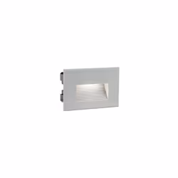 Incasso / Segnapasso in alluminio pressofuso. Diffusore in vetro satinato. Adatta all'installazione in casseformi standard. I ...