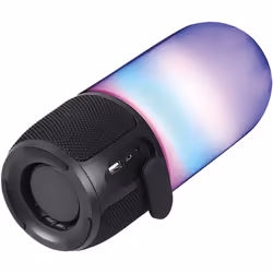 In ABS, con led RGB centrali che seguono il ritmo della musica. La funzione altoparlante speaker bluetooth permette di ascolt ...