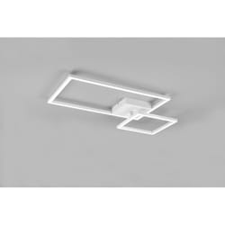 Lampada Da Soffitto Squadrata Orientabile Led Dimmer Padella Bianco Trio Lighting