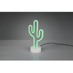 Iperbriko - Lampada Da Tavolo Cactus Moderna Led Verde H29 cm Trio Lighting