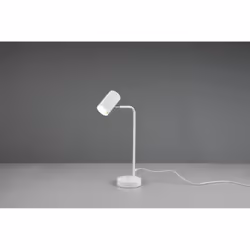 La lampada da tavolo MARLEY di Trio Lighting è composta da una struttura in metallo finitura bianco opaco con fusto sottile e ...