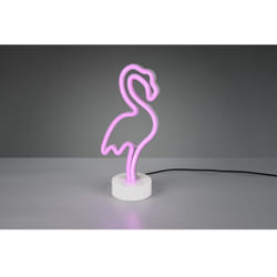 Iperbriko - Lampada Da Tavolo Moderna Flamingo Fenicottero Led Dimmerabile Trio Lighting