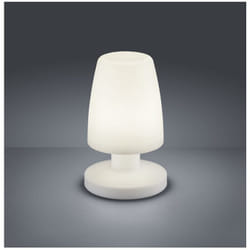 Iperbriko - Lampada Da Tavolo Moderna Led Dora Bianco IP44 Ø13 cm Trio Lighting