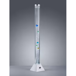 La lampada da terra MOTION di Trio Lighting è composta da una struttura cilindrica in plastica finitura titano e diffusore in ...