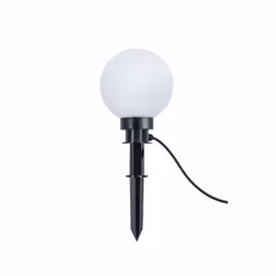 BOLO di Trio Lighting è una lampada da terra dalla forma sferica realizzata in plastica bianca diametro 20 cm. Dotata di picc ...
