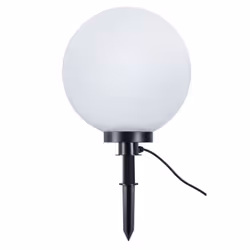 BOLO di Trio Lighting è una lampada da terra dalla forma sferica realizzata in plastica bianca diametro 40 cm. Dotata di picc ...