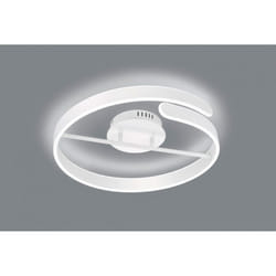 Lampada Soffitto Design Cerchio Led Dimmer 4000k Parma Bianco Trio Lighting